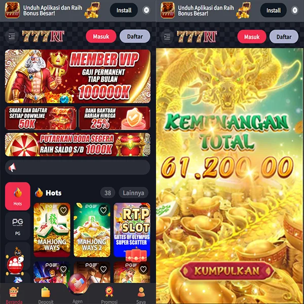 777RT Login Resmi APK 2026