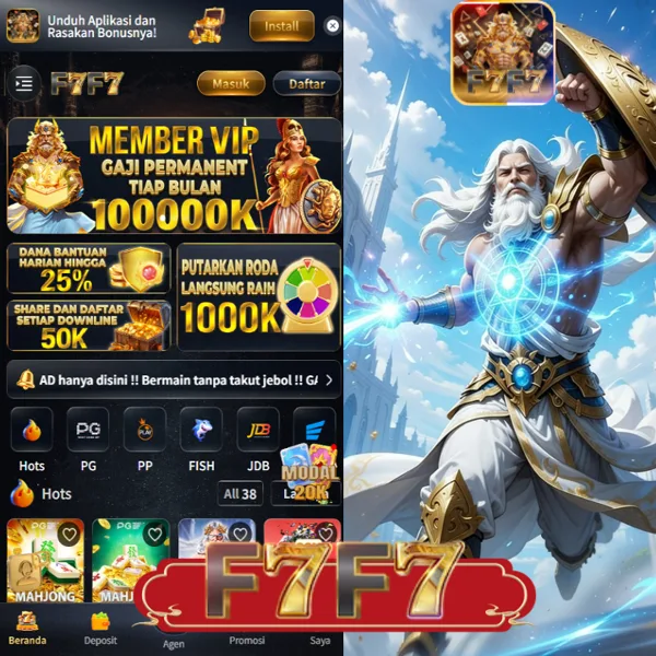 F7F7 Bonus Member Baru 100%